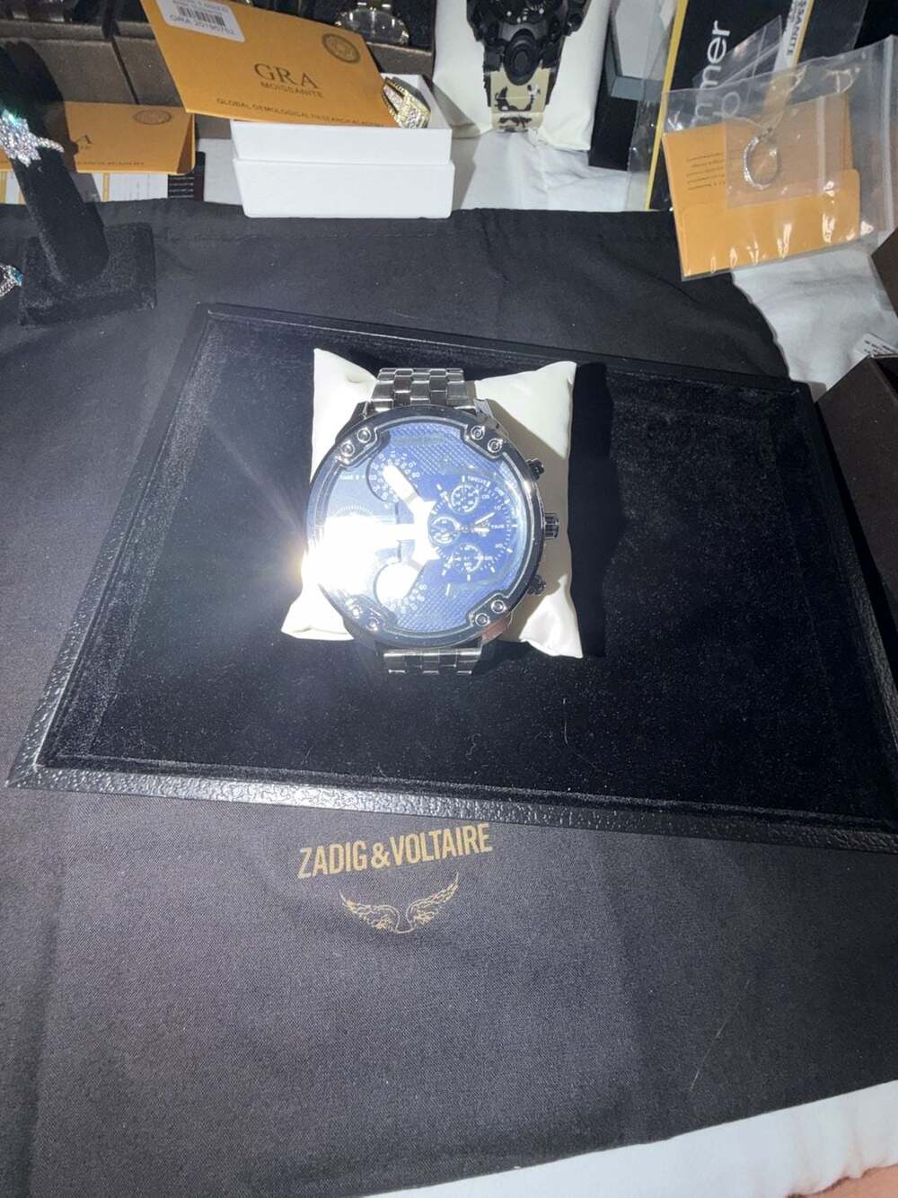 AJ 2.0 Chronograph Stainless Steel Watch